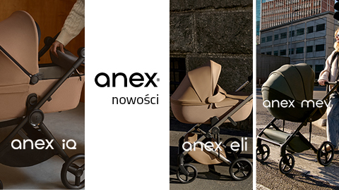 Wózki dziecięce Anex w TOSIA.pl